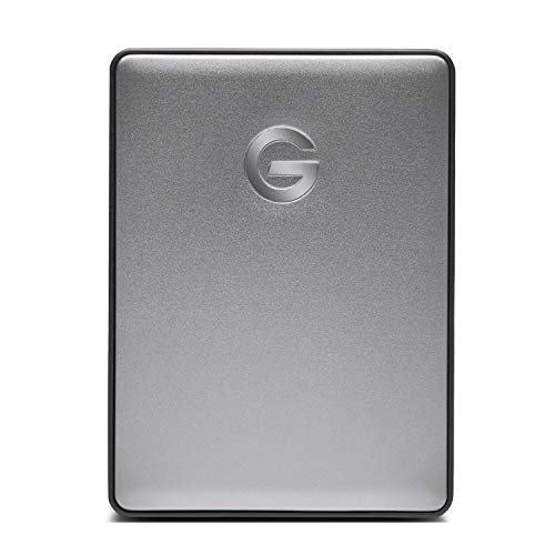 【城北SC:1157】G-Technology ポータブルHDD 1TB スぺースグレイ G-DRIVE Mobile USB-C 3年保証 0G10265