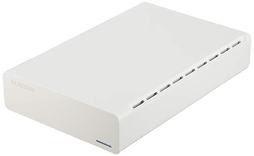 【有明倉庫:1159】エレコム Desktop Drive USB3.0 2TB White ひかりTV