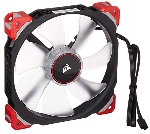 【柏倉庫:1281】Corsair ML140 Pro(RedLed) PCケースファン FN1048 CO-9050047-WW