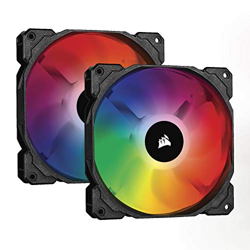 【有明倉庫:1297】Corsair iCUE SP140 RGB PRO Dual Fan Kit with Lighting Node コントローラー付属 PCケースファン CO-9050096-WW FN1345