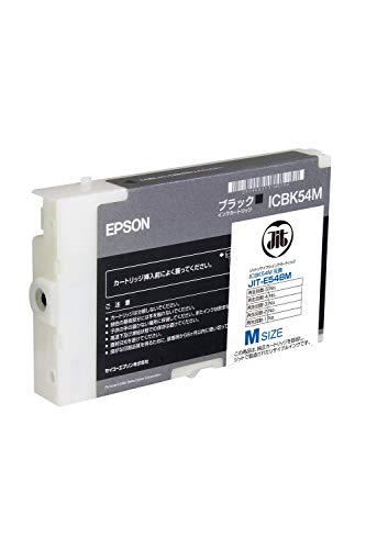 【有明倉庫:1519】ジット 日本製 プリンター本体保証 エプソン(EPSON)対応 リサイクル インクカートリッジ ICBK54M ブラック対応 JIT