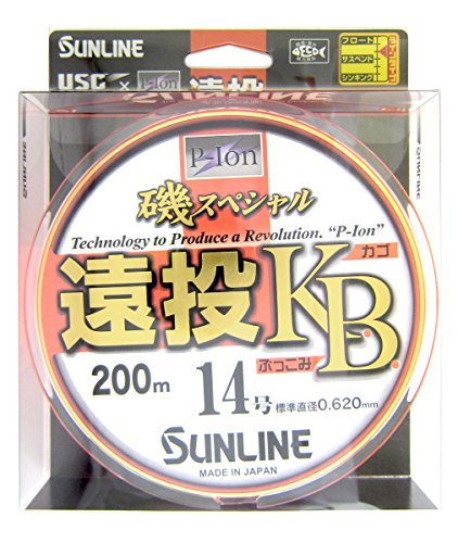 【有明倉庫:2491】サンライン(SUNLINE) ナイロンライン 磯スペシャル 遠投 カゴ・ぶっこみ 200m 14号