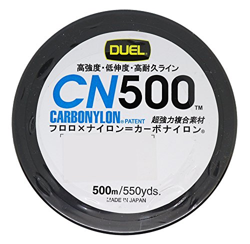 【有明倉庫:2521】DUEL(デュエル) カーボナイロンライン 8号 CN500 500m 8号 GR グレー H3457-GR