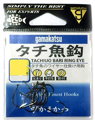 【柏倉庫:3081】がまかつ(Gamakatsu) タチ魚鈎(NSB) 4号