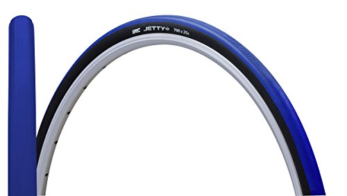 【城北SC:3137】ロードバイク用タイヤ IRC tire JETTY PLUS アオ 700X25C 190137