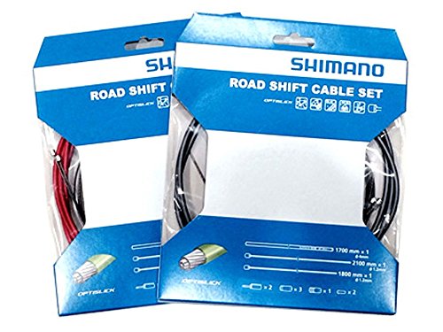 【柏倉庫:3183】シマノ(SHIMANO) シフトケーブルセット オプティスリック ROAD グリーン Y60198060