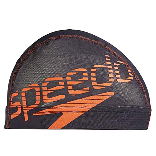 【有明倉庫:3319】Speedo(スピード) スイムキャップ Big Stack ビッグスタック メッシュキャップ SD98C73 サンオレンジ SO M