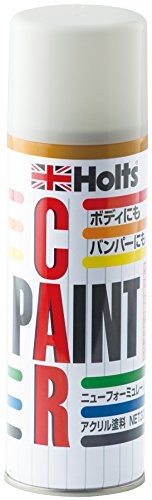 【柏倉庫:5679】ホルツ 純正塗料スプレー カーペイント 日産車用 531 クリスタルホワイト 300ml Holts MH13006