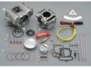 【城北SC:6065】デイトナ 旧DOHCリペア スタッドボルトセット/DOHC88cc補修パーツ 74420