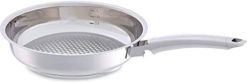 【城北SC:635】フィスラー (Fissler) フライパン シルバー 24cm クリスピープレミアム ガス火/IH対応 オーブン使用可 ドイツ製 121